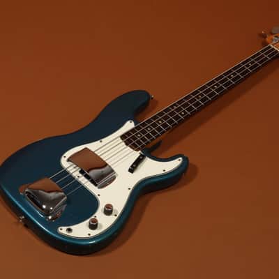 1966 Fender Precision Bass - Lake Placid Blue - All Original image 2