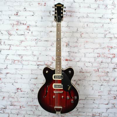 Gretsch - 2021 Streamliner G2622 P90 w/Stopbar - Claret Burst - x2082 - USED image 2