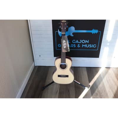 Kala KA-SSEBY-T Solid Spruce Top Striped Ebony Tenor Ukulele – Satin Finish image 17