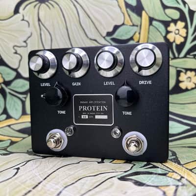 Reverb.com listing, price, conditions, and images for browne-amplification-protein-dual-overdrive-black