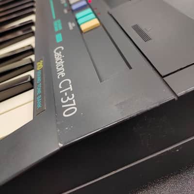 Casio CT-370 Casiotone 49-Key Synthesizer 1980s - Black image 10