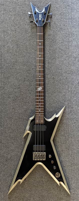 Dean Dimebag Razorback Bass 2006 - Black/Silver image 1