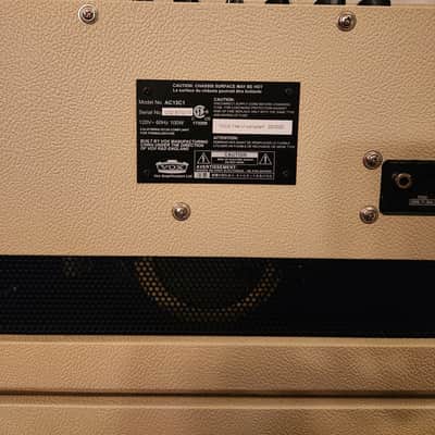 Vox AC15 C1 2023 - Tan On Tan image 4