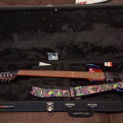 Electric guitar and all new gear. Ibanez GIO GRG121SP Striking Blue Metal Chameleon finish image 6