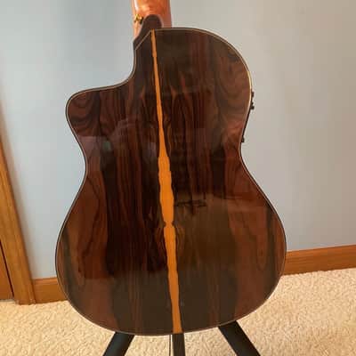Cordoba Guitar  nylon string 55FCE Negra Limited Edition Ziricote - Guitar nylon string image 4