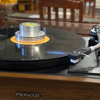 VINTAGE PIONEER TURNTABLE/MADE IN JAPAN/1973//33/45 SPEED image 5