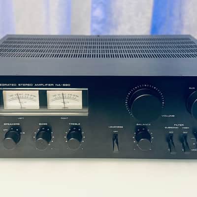 Vintage Black Nikko NA-690 Integrated Amplifier - Serviced + Cleaned image 2