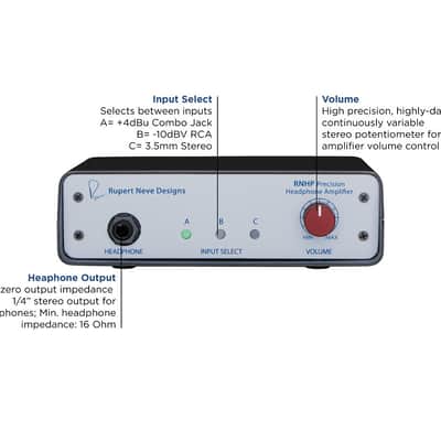 Rupert Neve Designs RNHP Precision Headphone Amplifier image 3