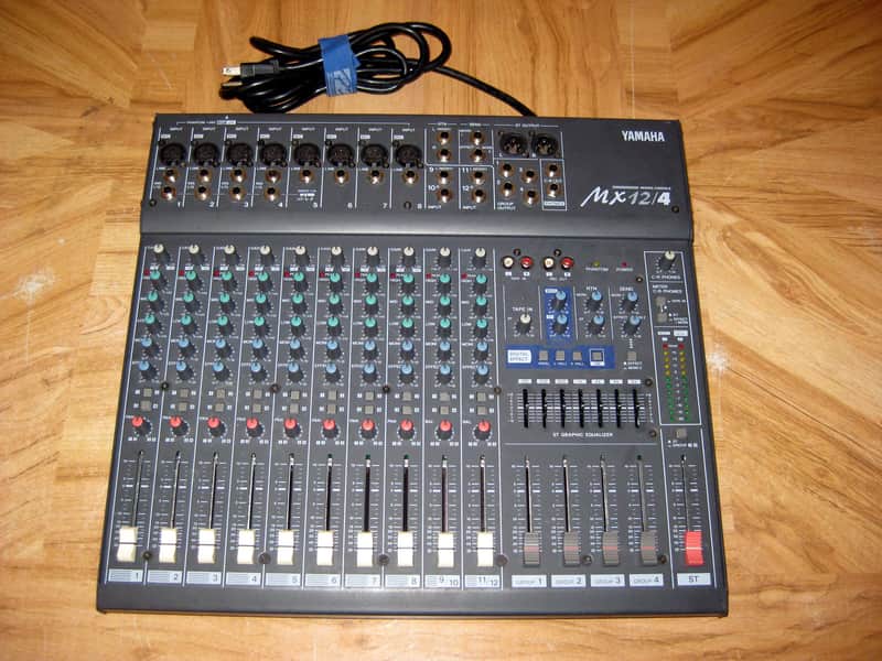 Yamaha MX 12/4 Mixer Digital Reverb 7 Band EQ | Reverb