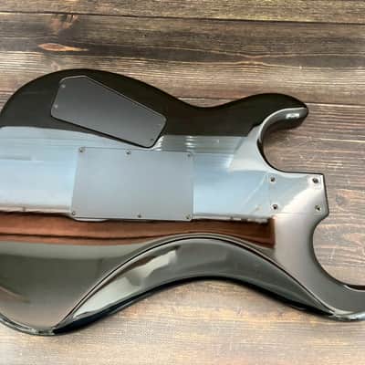 80s KRAMER JK1000 Body Alder Black 1H w/Plate Made in Japan image 12