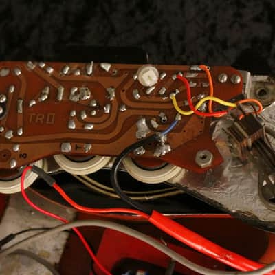 Immagine Ampeg/Burns TR2 solid carved top/back 1963-64 Sunburst - 15