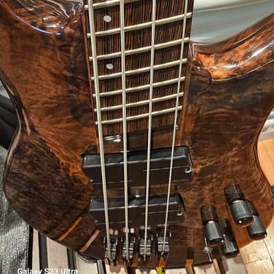 Spector NS Dimension 4 MINT Super Faded Black Active Bass Guitar image 11