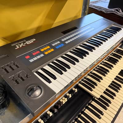 Roland JX-8P 61-Key Polyphonic Synthesizer 1984 - 1986 - Black