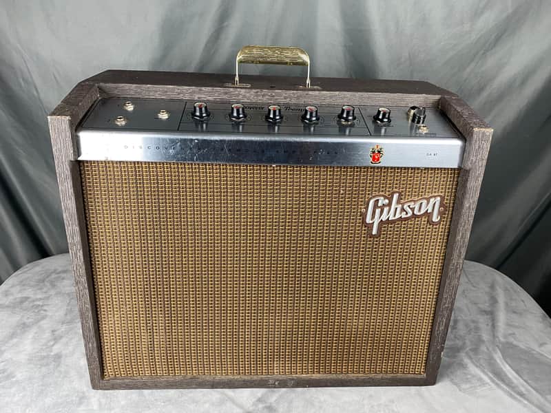 Gibson GA-8T Discoverer Tremolo Tube Amp Serviced 1964 image 1