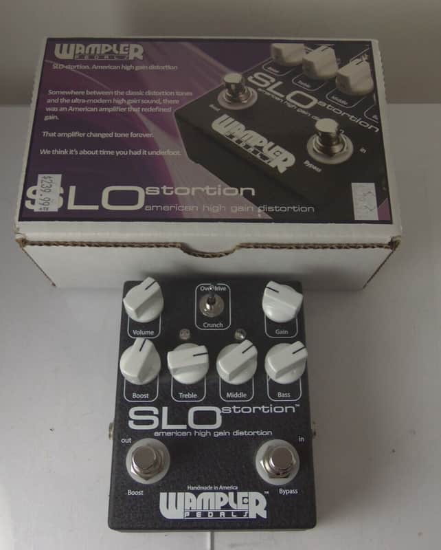 Wampler Slostortion American High Gain Distortion Effects Pedal Free USA S&H image 1