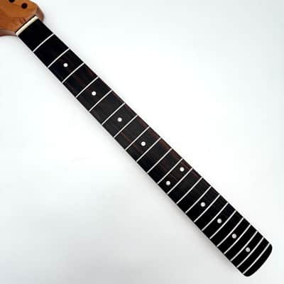 HooDoo Stratocaster Neck Lefty Rosewood/Roasted Maple Nitro hsn6449 image 1