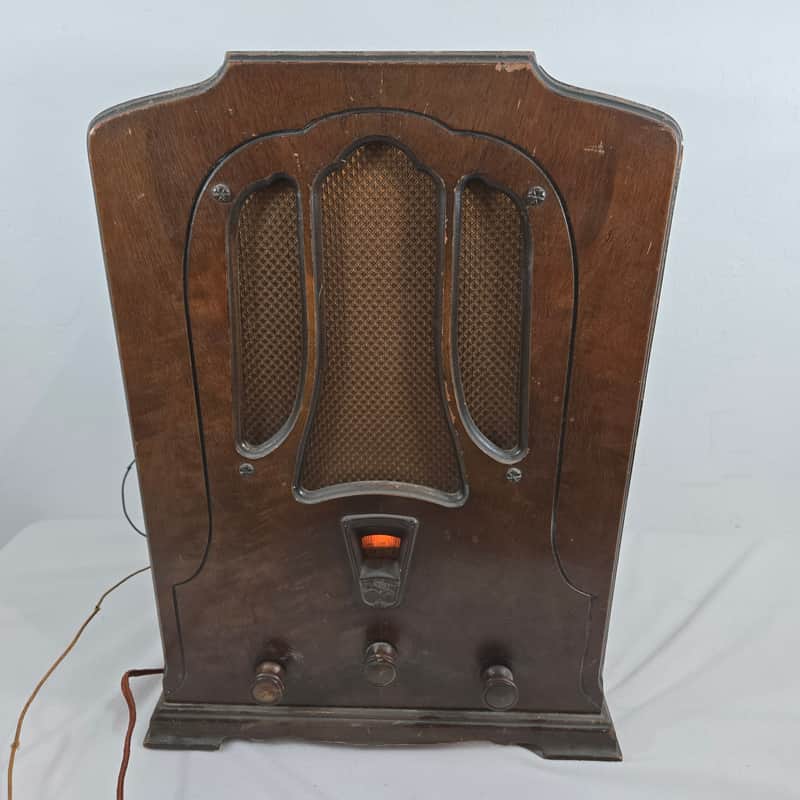 Vintage 1931 RCA Radiola Superette R7 Superheterodyne Tube Radio Art Deco Tombstone - PICKUP ONLY in PHOENIX, AZ image 1