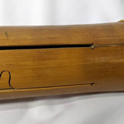 Hand Made Bamboo Slit Drum - Tongue Drum - Teponaztli image 2