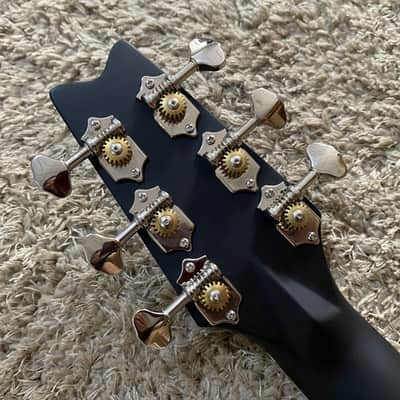 Black Washburn Warrior 34 Inch Travel Acoustic Guitar with Bag image 15