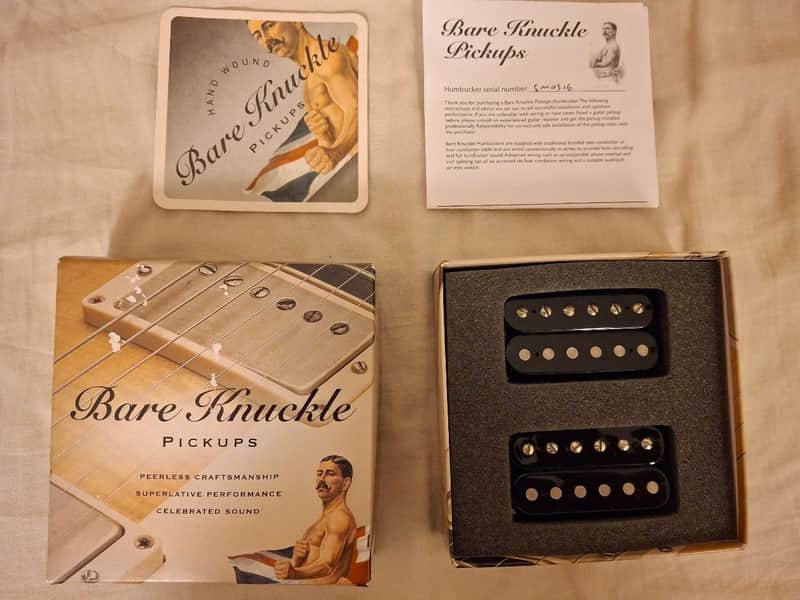 Bare Knuckle Stormy Monday humbucker pickup set image 1