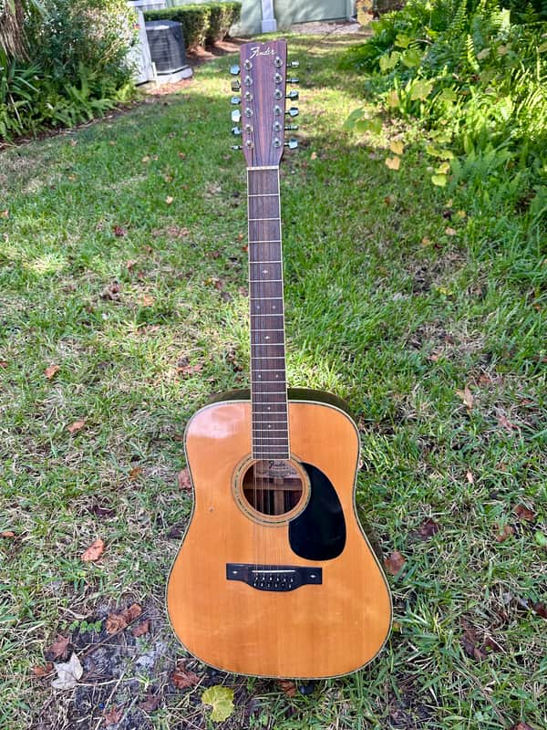 1970s Fender F-80-12 12 String Acoustic image 1