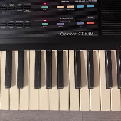 Casio CT-640 61-Key Vintage Synthesizer late 80s image 4