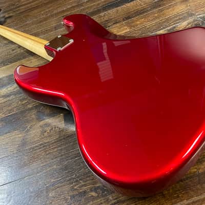 Fender Japan Jazz Bass Standard Electric Bass Candy Apple Red MIJ image 12