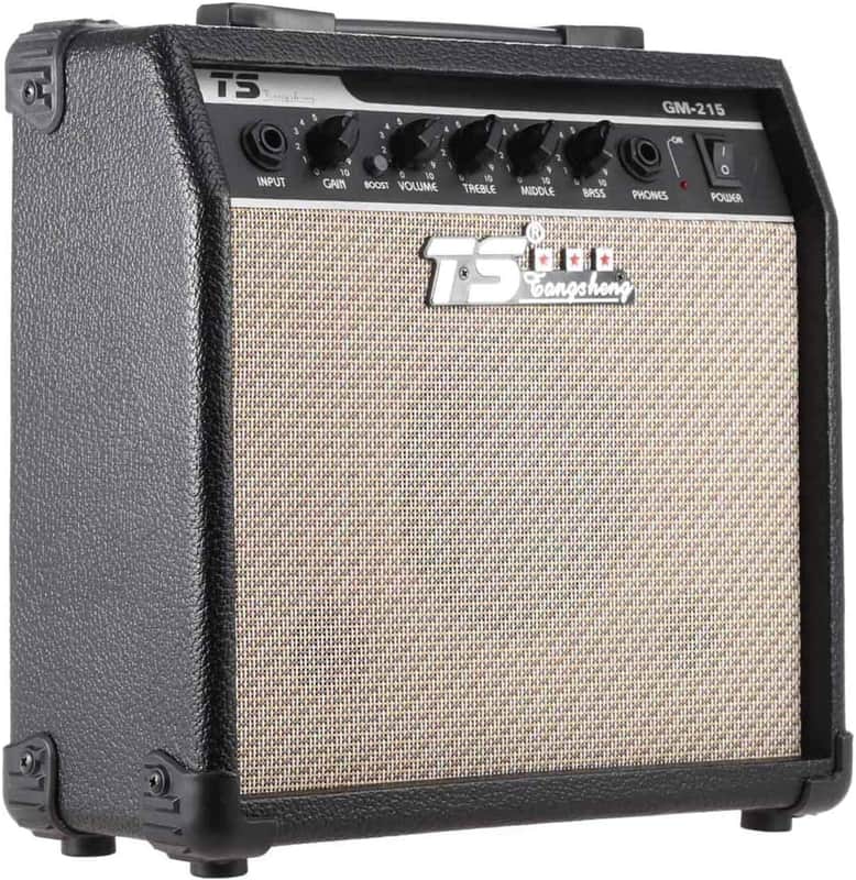 GM-215 15W Electric Guitar Amplifier Amp Distortion with 3-Band EQ image 1