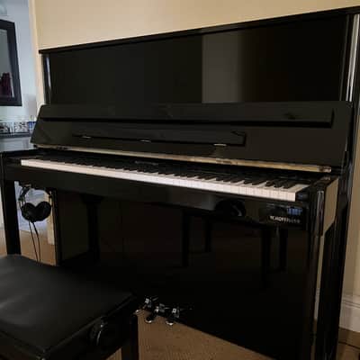 C. Bechstein P-126 W.Hoffmann w/VARIO 2024 - Polished Ebony image 5
