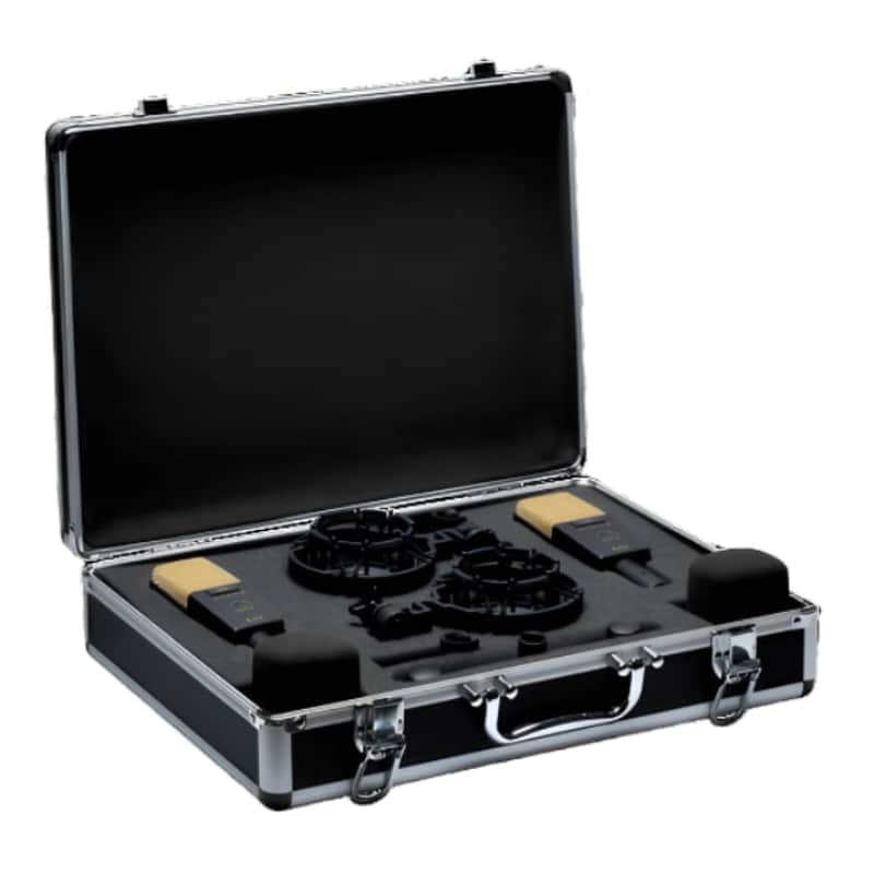 AKG C414 XLII/ST Stereo Matched Pair - Black image 1