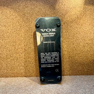 Vox V847 Wah 1994 - 2006 – Warranty image 8