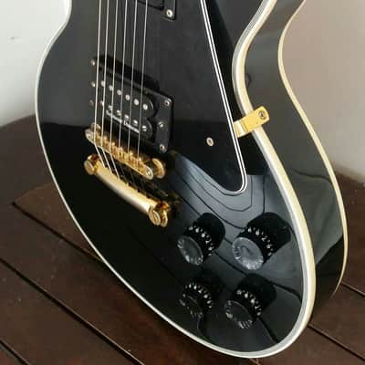 Epiphone Gibson Japan Les Paul Custom (JDM) LPC-80 1999 Black Gold image 12