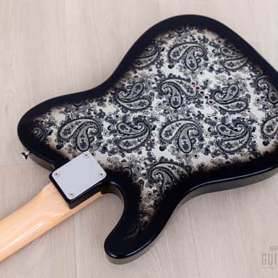 2025 Fender Limited Telecaster Black Paisley, Mint w/ Hangtags, Japan MIJ image 14