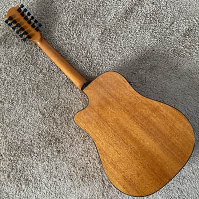 LAG 12 String Acoustic Electric Guitar, Spruce Top Body, Mahogany Neck, Rosewood Fingerboard image 3