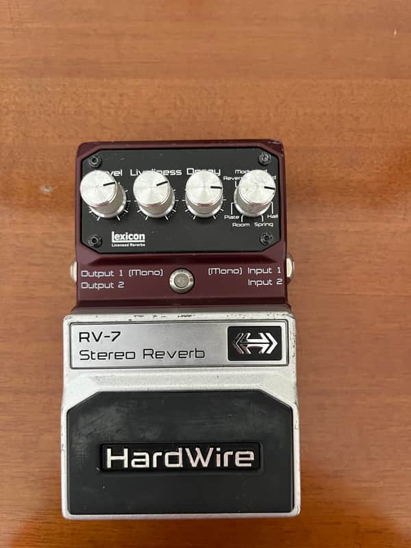 DigiTech Hardwire RV-7 Stereo Reverb
