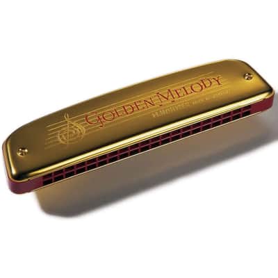 Hohner Golden Melody Tremolo Harmonica, Key of C, 3 Octave, 2416/40/C - M2416017 image 3