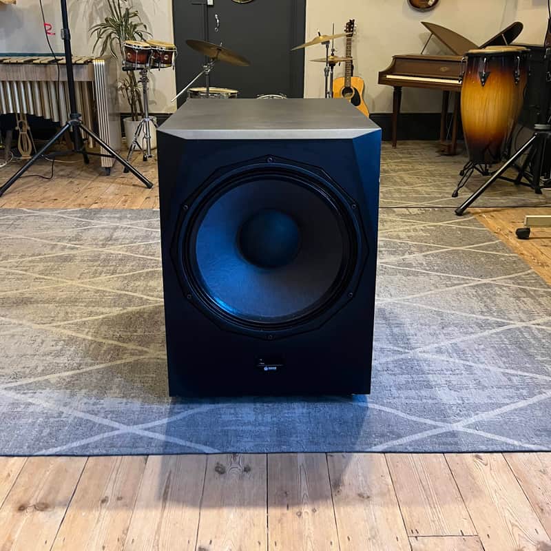 2010s ADAM Audio Sub2100 Active Studio Subwoofer Black
