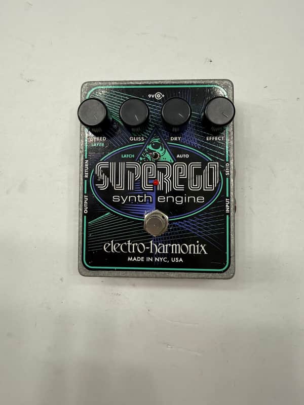 Electro Harmonix Super Ego Synth Engine Synthesizer Superego Guitar Effect Pedal image 1