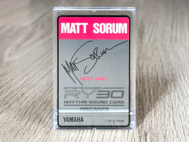 RY30 / SY-Series Waveform ROM card RSC3073 Matt Sorum - Artist Series image 1