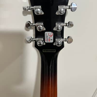 Epiphone EL-00 Acoustic Guitar - Vintage Sunburst - With Hardshell Case image 5