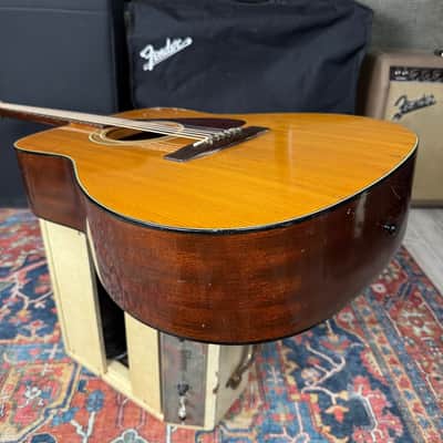 1972 Yamaha FG-160 Wide Nut Acoustic w/Vintage Yamaha Hard Case image 16