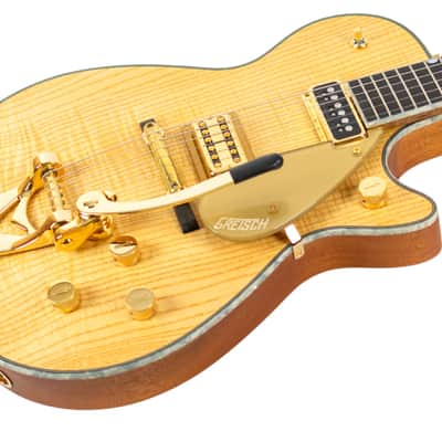 New Gretsch Custom Shop Henrichsen Masterbuilt True Timbre G6128-CS '59 Flame Ash Oil Finish w/Moto Binding #UC25013833 image 2