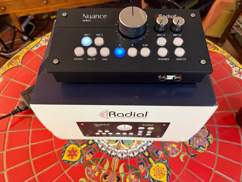 Radial Nuance Studio Monitor Controller 2024 - Present - Black image 1