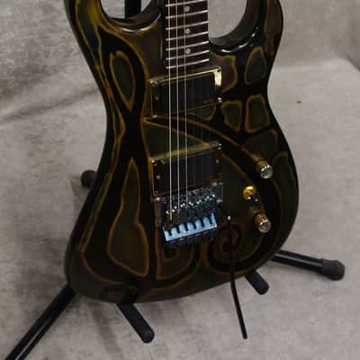 Unbranded "Home Brew" electric guitar w/ EMG pickups & Floyd Rose image 5