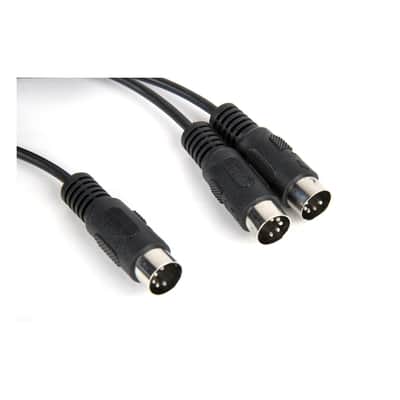 Kenton Electronics DIN SYNC Splitter Lead (Black - 2M) image 2
