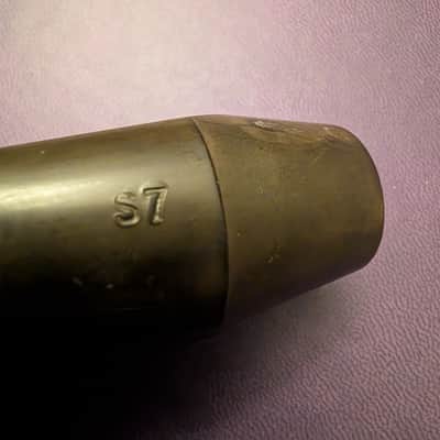 Brilhart Personaline, Alto Saxophone Mouthpiece, refaced 1950 - Hard Rubber image 10