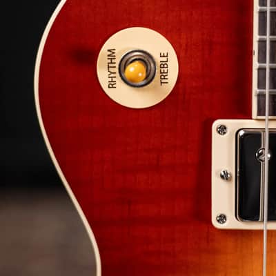 Gibson Les Paul Standard 60s Faded Electric Guitar - Vintage Bourbon Burst with Hardshell Case image 9