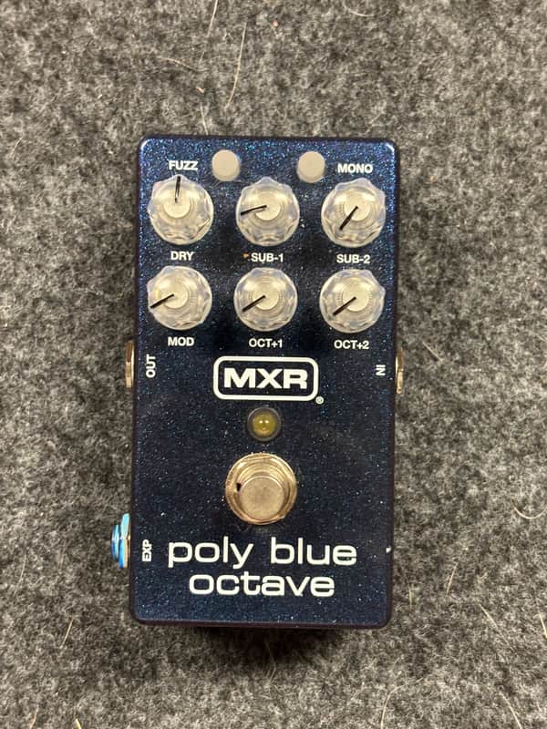 MXR by Dunlop M306 Poly Blue Octave - Polyphonic Octave and Fuzz Pedal image 1