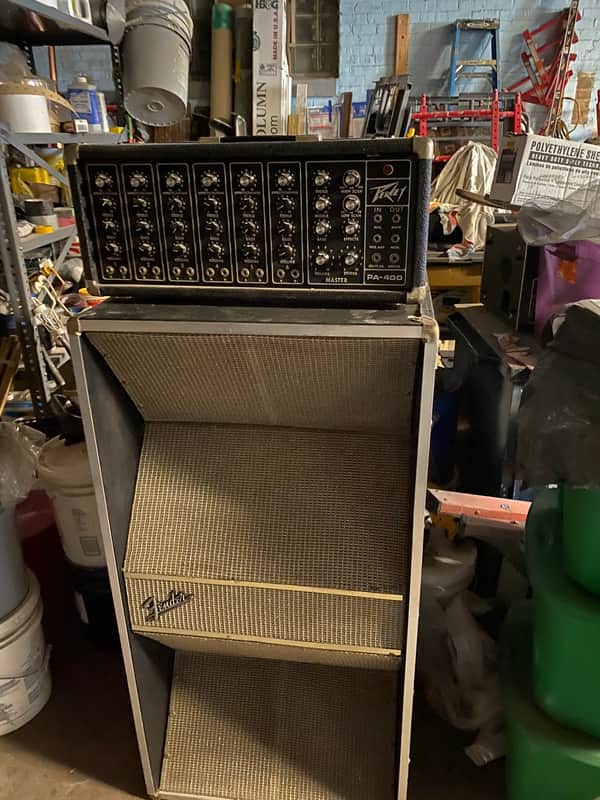 Rare Fender CFA 7009 Bass Speaker Cab image 1