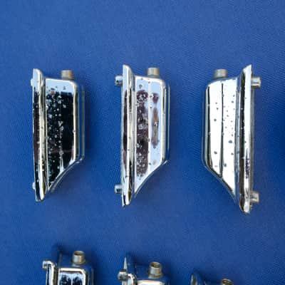 Rogers Beavertail Lugs Lot of 12 Bassdrum 70s image 9